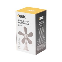Вентилятор настольный DX-07 7Вт 12дюйм DUX 60-0224