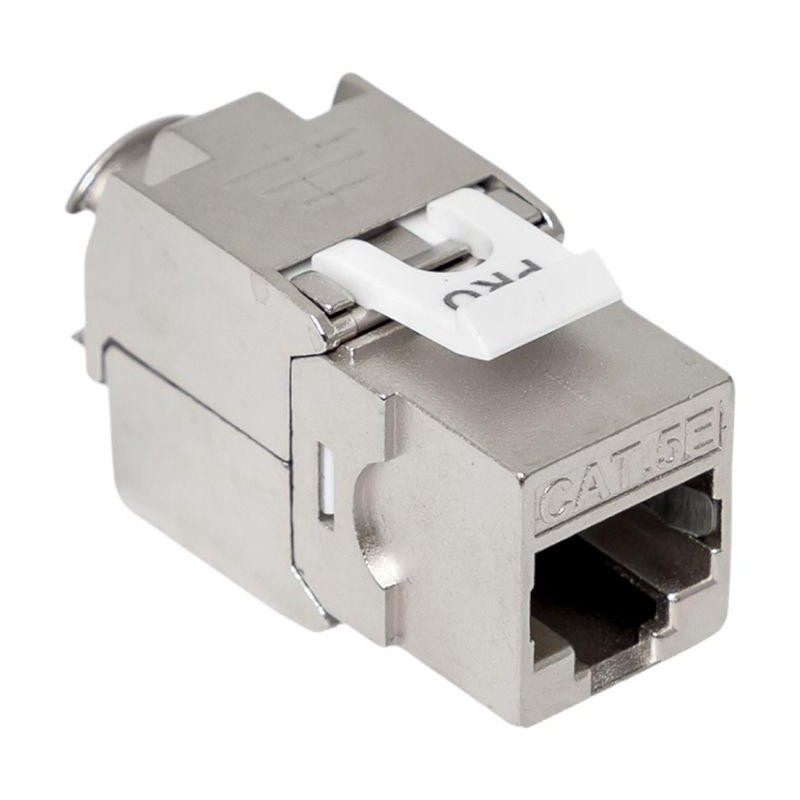 Модуль Keystone кат.5E STP экранир. 110 IDC 180град. самозажимной (Toolless) TERACOM PRO EKF TRP-KSTN-T180D-5ESTP