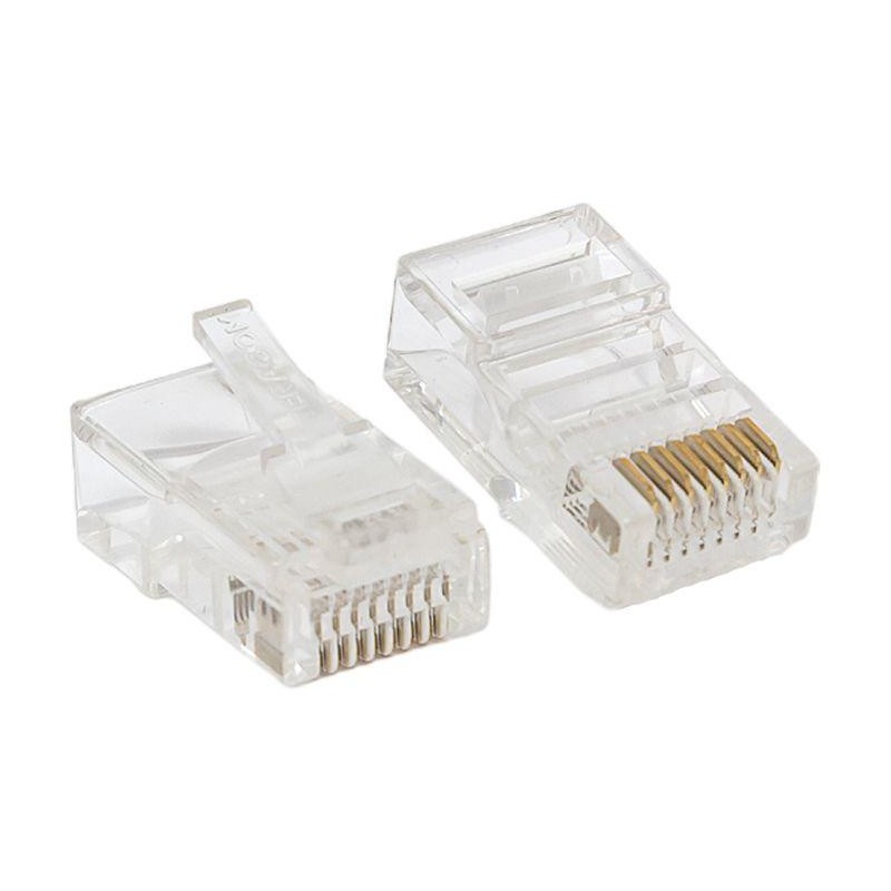 Коннектор RJ45 (8P8C) кат.5E неэкранир. 30мкд универс. (уп.50шт) TERACOM PRO EKF TRP-PLUG-5EUTP-50 Коннектор RJ45 (8P8C) кат.5E неэкранир. 30мкд универс. (уп.50шт) TERACOM PRO EKF TRP-PLUG-5EUTP-50