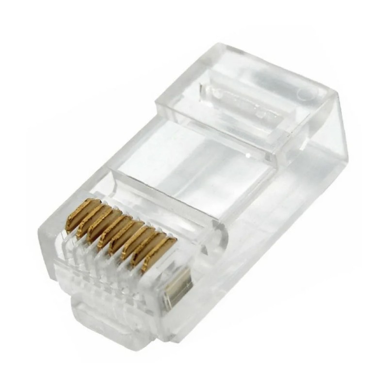 Джек Simple RJ-1-S RJ-45 8P8C CAT 5e ЭРА Б0048300 Джек Simple RJ-1-S RJ-45 8P8C CAT 5e ЭРА Б0048300