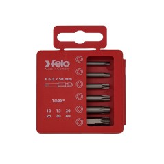 Набор бит Tx Industrial 50мм в кейсе 6 бит FELO 03691516