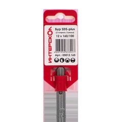 Бур SDS-plus 12х160/100 (2 спирали 2 резца) ИНТЕРСКОЛ 05012.160
