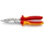 Клещи электромонтажные VDE 6-в-1 L-200мм Knipex KN-1386200