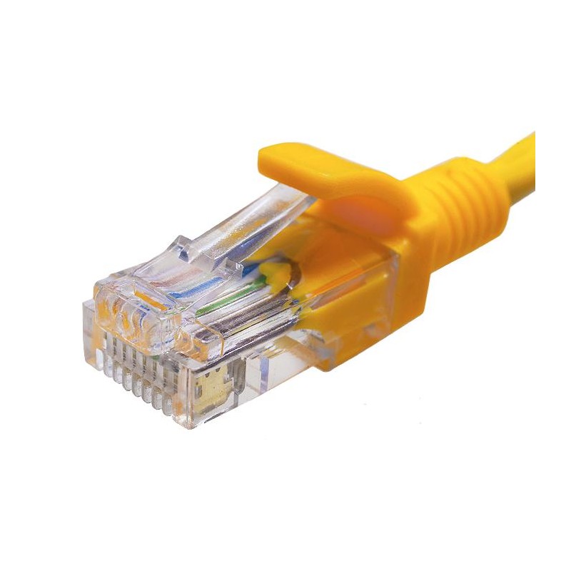 Патч-корд UTP 5e 4х2 26AWG (7х0.16мм) Cu LSZH 5м желт. SUPRLAN 10-0165 Патч-корд UTP 5e 4х2 26AWG (7х0.16мм) Cu LSZH 5м желт. SUPRLAN 10-0165