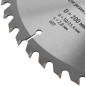 Диск пильный для циркулярных пил по дереву 200х30/25.4х40T FIT 37746 Диск пильный для циркулярных пил по дереву 200х30/25.4х40T FIT 37746