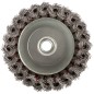 Корщетка-чашка гайка М14 стальная витая проволока 75мм FIT 39467