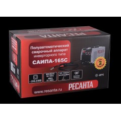Инвертор сварочный полуавтомат. САИПА-165 160А d0.6-08мм сварочной провол. 220В IP21 Ресанта 65/8
