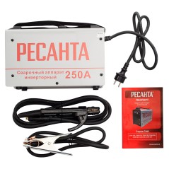 Инвертор сварочный САИ-250 250А d6 140-240В IP21 горячий старт Ресанта 65/6