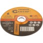 Диск шлифовальный по металлу нерж. стали и чугуну CERAMICS серия Premium T27-180х7х22.2мм Cutop 50-863