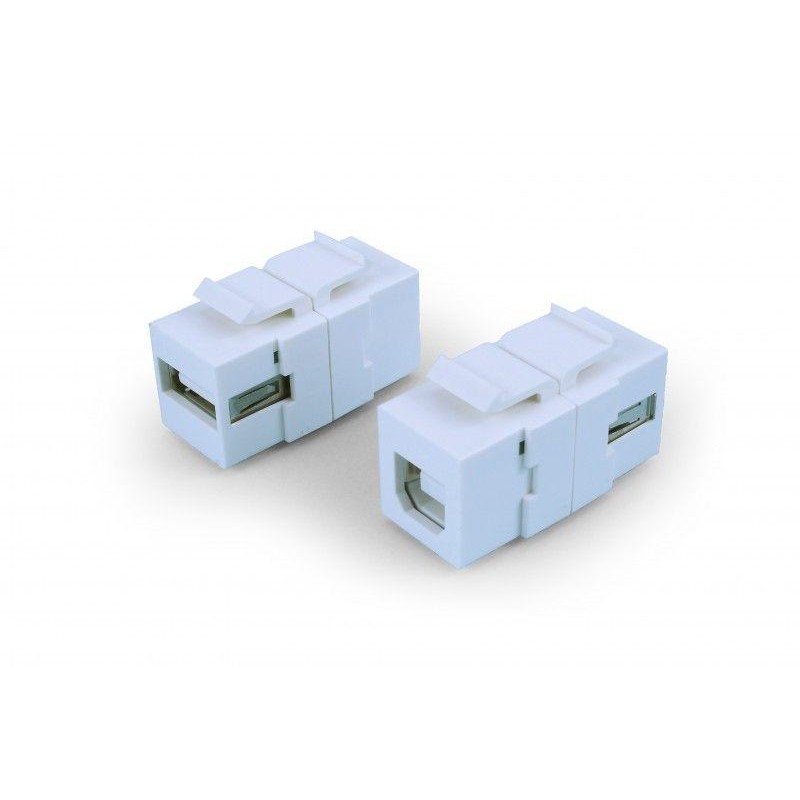 Вставка KJ1-USB-A-B2-WH формата Keystone Jack с прох. адапт. USB 2.0 (Type A-B) ROHS бел. Hyperline 247142 Вставка KJ1-USB-A-B2-WH формата Keystone Jack с прох. адапт. USB 2.0 (Type A-B) ROHS бел. Hyperline 247142