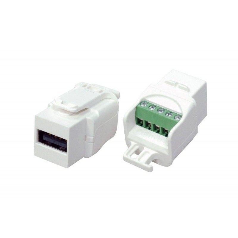 Вставка KJ1-USB-A2-SCRW-WH формата Keystone Jack USB 2.0 (Type A) под винт ROHS бел. Hyperline 251290 Вставка KJ1-USB-A2-SCRW-WH формата Keystone Jack USB 2.0 (Type A) под винт ROHS бел. Hyperline 251290
