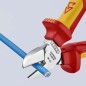 Бокорезы VDE L-160мм твердость кромок 62 HRC хром. Knipex KN-7006160