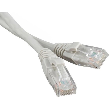 Патч-корд реверсивный кат.5E U/UTP LSZH PC-LPM-UTP-RJ45-REV-RJ45-C5e-10M-LSZH-GY 10м сер. Hyperline 230412