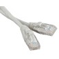 Патч-корд реверсивный кат.5E U/UTP LSZH PC-LPM-UTP-RJ45-REV-RJ45-C5e-10M-LSZH-GY 10м сер. Hyperline 230412