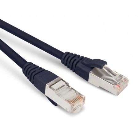 Патч-корд PC-LPM-STP-RJ45-RJ45-C6-5M-LSZH-BK F/UTP экран. кат.6 LSZH 5м черн. Hyperline 230371