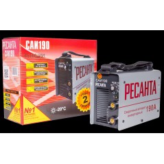 Инвертор сварочный САИ-190 190А d5 140-240В IP21 горячий старт Ресанта 65/2