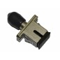 Адаптер проходной оптический FA-S11Z-SC/ST-N/BK-SL SC/UPC-ST/UPC SM/MM simplex корпус металл, черн. колпачки Hyperline 253090