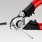 Тросорез компактный L-190мм зоны для обжимки концевых гильз Knipex KN-9561190 Тросорез компактный L-190мм зоны для обжимки концевых гильз Knipex KN-9561190