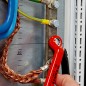 Ключ гаечный накидной размер под ключ 9мм VDE 1000В L-165мм Knipex KN-980109