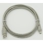 Кабель USB A(m) mini USB B (m) 1.8м сер. 30157