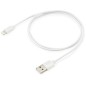 Кабель BHP LIGHTNING 0.8 Lightning (m) USB A(m) 0.8м бел. BURO 375159