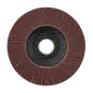 Круг лепестковый торцевой P 100 125х22.2мм Kranz KR-90-0016