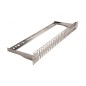 Патч-панель модульная 19дюйм PPBLHD-19-48S-SH-RM 48 портов Flat Type 1U для экран. и неэкран. модулей KJ5 KJNE с задн. каб. орга