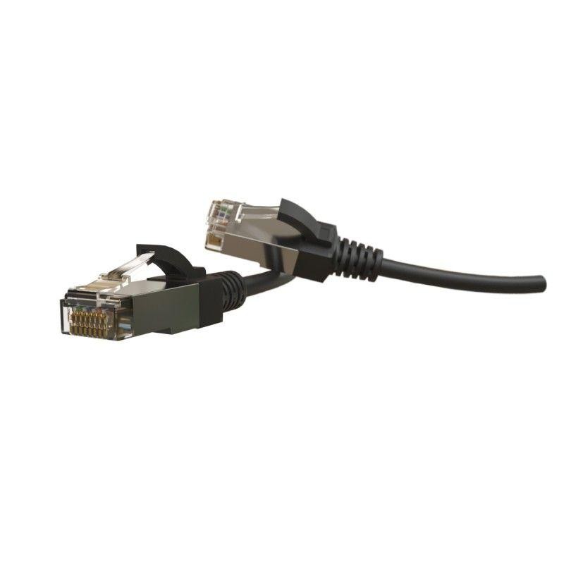 Патч-корд S/FTP экранир. кат. 6 (100% Fluke Component Tested) 28AWG LSZH 5м PC-LPT-SFTP-RJ45-RJ45-C6-5M-LSZH-BK черн. Hyperline 