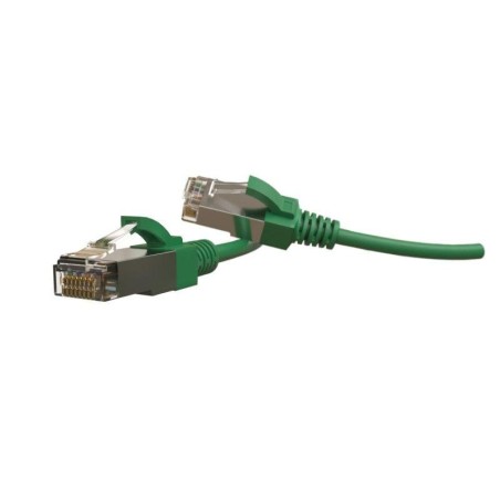 Патч-корд S/FTP экранир. кат. 6 (100% Fluke Component Tested) 28AWG LSZH 5м PC-LPT-SFTP-RJ45-RJ45-C6-5M-LSZH-GN зел. Hyperline 4