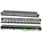Патч-панель 19дюйм PP2-19-24-8P8C-C6A-SH-110D 1U 24 порта RJ45 полн. экран. кат.6a Dual IDC Hyperline 48584