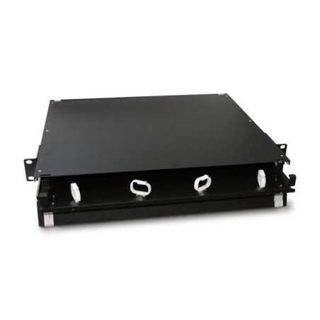 Патч-панель FO-19BX-1U-D1-3хSLT-W120H32-EMP универс. пустой корпус 1U, 1 выдвиж. лоток (drawer 1U) 3 слота 3х1 вмещает 3 FPM пан