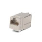 Вставка Keystone Jack RJ45 (8P8C) кат.6A KJNE-8P8C-C6a-90-SH-F-WH 110 IDC заделка с помощью NE-TOOL бел. Hyperline 46629