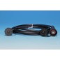 Патч-корд промышленный PC-IE-LPM-UTP-RJ45-RJ45-C6-5M-BK U/UTP IP67 кат.6 с защ. крышками 5м черн. Hyperline 46289