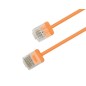 Патч-корд кат.6 (100проц. Fluke Component Tested) U/UTP 32AWG LSZH PC-LPU-UTP-RJ45-RJ45-C6-3M-LSZH-OR 3м оранж. Hyperline 490734