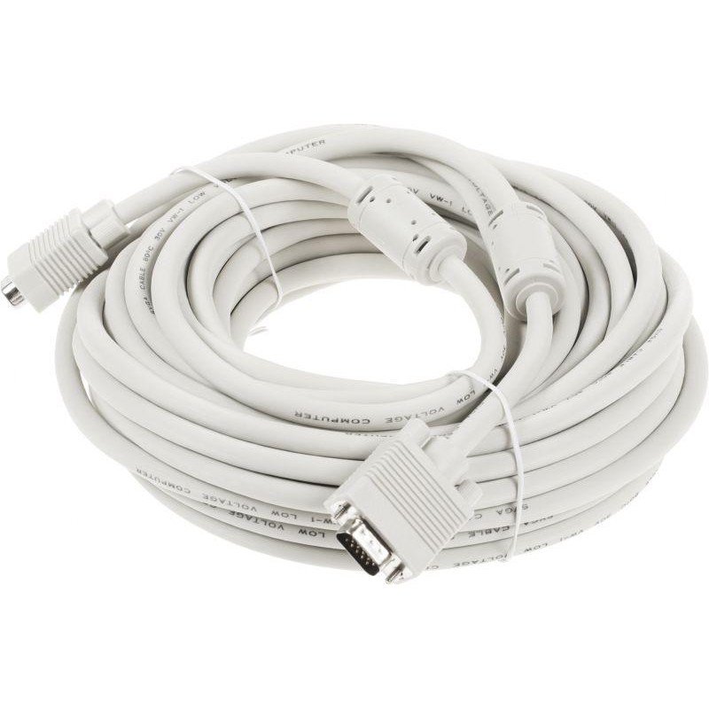 Кабель CABLE15 DB15 (m) DB15 (m) 15м феррит.кольца сер. 675580 Кабель CABLE15 DB15 (m) DB15 (m) 15м феррит.кольца сер. 675580
