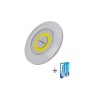 Фонарь-подсветка 3Вт COB LED 3xAAA (R03) корпус ABS-пластик самокл. поверхность в комплекте двустор. скотч КОСМОС KOC308B Фонарь-подсветка 3Вт COB LED 3xAAA (R03) корпус ABS-пластик самокл. поверхность в комплекте двустор. скотч КОСМОС KOC308B
