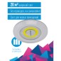 Фонарь-подсветка 3Вт COB LED 3xAAA (R03) корпус ABS-пластик самокл. поверхность в комплекте двустор. скотч КОСМОС KOC308B Фонарь-подсветка 3Вт COB LED 3xAAA (R03) корпус ABS-пластик самокл. поверхность в комплекте двустор. скотч КОСМОС KOC308B
