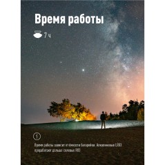 Фонарь-подсветка 3Вт COB LED 3xAAA (R03) корпус ABS-пластик самокл. поверхность в комплекте двустор. скотч КОСМОС KOC308B
