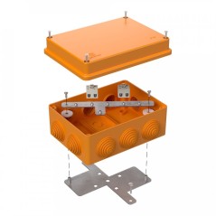 Коробка огнестойкая ОП 150х110х70мм Е15-Е120 Промрукав 40-0310-FR2.5-4