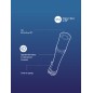 Фонарь ручной 0.5ВтLED 2xAAА корпус алюминий зажим для крепления КОСМОС KOS106B