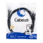 Патч-корд U/UTP кат.6 2xRJ45/8p8c неэкранир. PVC 2м черн. Cabeus 8665c Патч-корд U/UTP кат.6 2xRJ45/8p8c неэкранир. PVC 2м черн. Cabeus 8665c