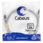 Патч-корд F/UTP кат.5E 2xRJ45/8p8c экранир. LSZH 1.5м сер. Cabeus 8871c