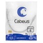 Патч-корд U/UTP кат.6 2xRJ45/8p8c неэкранир. LSZH 0.3м сер. Cabeus 8875c Патч-корд U/UTP кат.6 2xRJ45/8p8c неэкранир. LSZH 0.3м сер. Cabeus 8875c