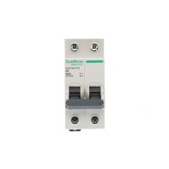 Выключатель автоматический 2п C 6А 6кА 230В City9 Set SE C9F36206