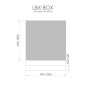 Светильник светодиодный RVE-LBX-BOX-730-V 78Вт 4000К 730х730х100мм квадрат встраив. бел. RVElektro RVE00003093 Светильник светодиодный RVE-LBX-BOX-730-V 78Вт 4000К 730х730х100мм квадрат встраив. бел. RVElektro RVE00003093