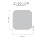 Светильник светодиодный RVE-LBX-BOX-SOFT-1230-V 171Вт 4000К 1230х1230х120мм квадрат закругл. встраив. бел. RVElektro RVE00003108 Светильник светодиодный RVE-LBX-BOX-SOFT-1230-V 171Вт 4000К 1230х1230х120мм квадрат закругл. встраив. бел. RVElektro RVE00003108
