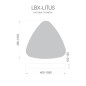 Светильник светодиодный RVE-LBX-LITUS-630-V 40Вт 4000К 630х600х100мм треугольник рело закругл. встраив. бел. RVElektro RVE000029 Светильник светодиодный RVE-LBX-LITUS-630-V 40Вт 4000К 630х600х100мм треугольник рело закругл. встраив. бел. RVElektro RVE000029