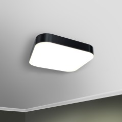 Светильник светодиодный RVE-LBX-BOX-SOFT-1600-N 314Вт 4000К 1600х1600х120мм накладной бел. RVElektro RVE00001506