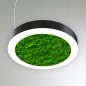 Светильник светодиодный RVE-LBX-MOSS-HOLE-RING-1600-P 130Вт 4000К 1600х1600х100мм подвесной шир. рассеив.-80мм бел. RVElektro RV