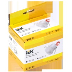 Детектор движения ДД-МВ 301 1200Вт 360град. 8М IP20 бел. IEK LDD11-301MB-1200-001